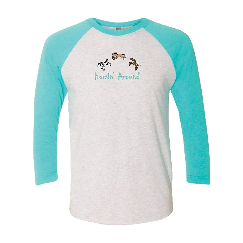 Horsin' Around baseball sleep tee, by Nap Time®