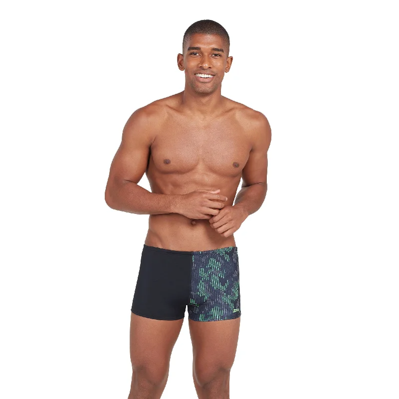 Camo Hip Racer Mens Swimming Shorts