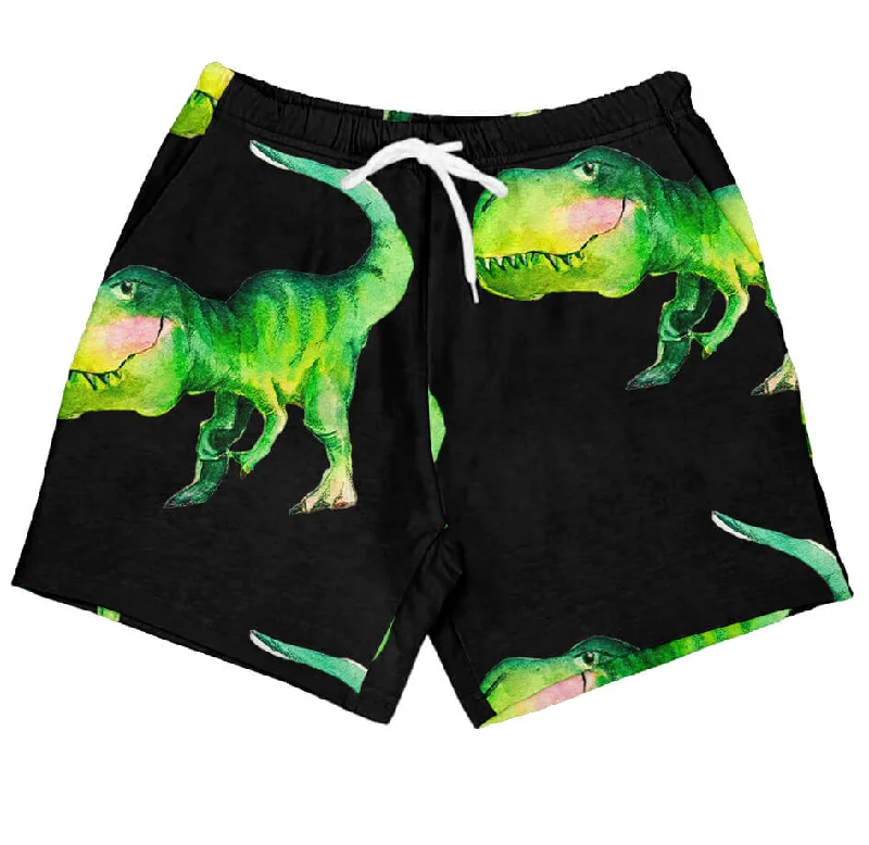 Smiling Dinosaur Kids' Boardshorts