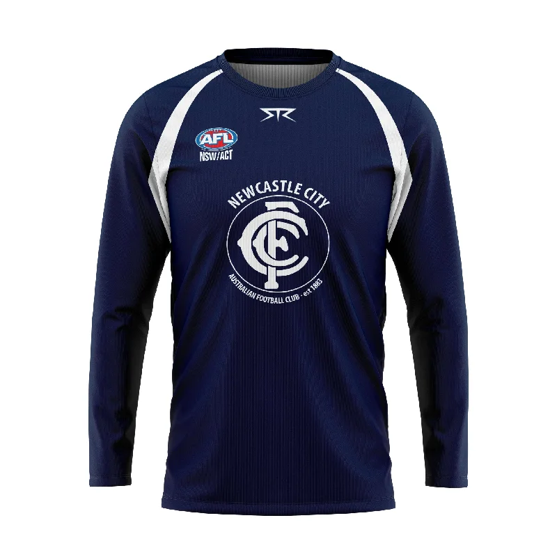 Newcastle City Junior Male LS Training Tee