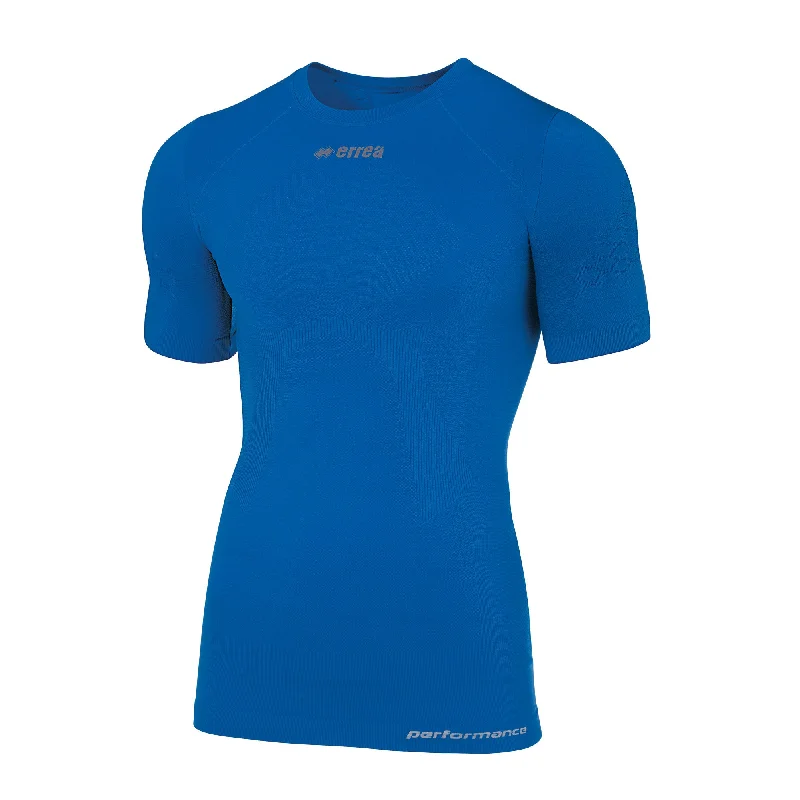 Errea David Short Sleeve Baselayer (Blue)