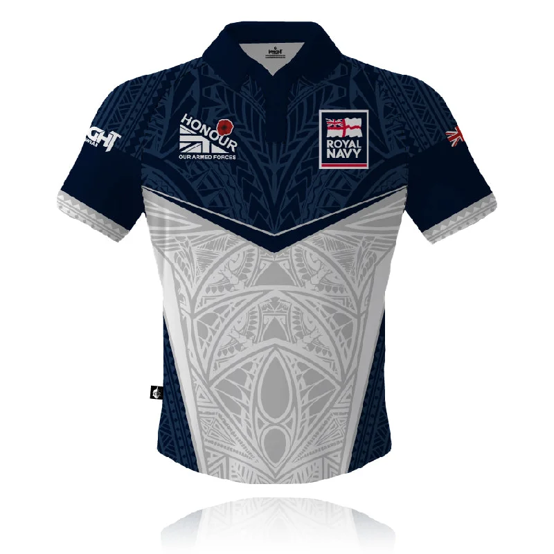 Honour Our Armed Forces - Royal Navy Remembrance - Tech Polo