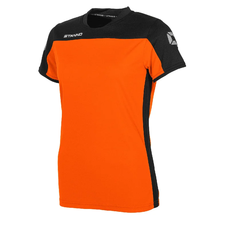 Stanno Womens Pride Training T-Shirt (Orange/Black)