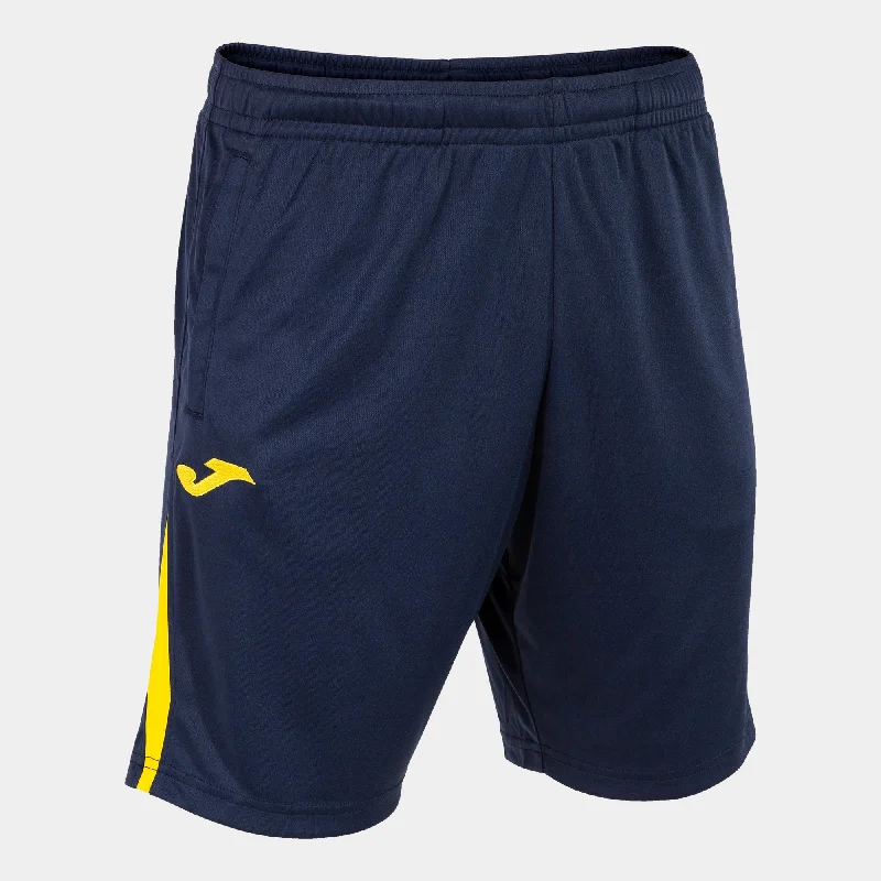 Joma Championship VII Short (Dark Navy/Yellow)