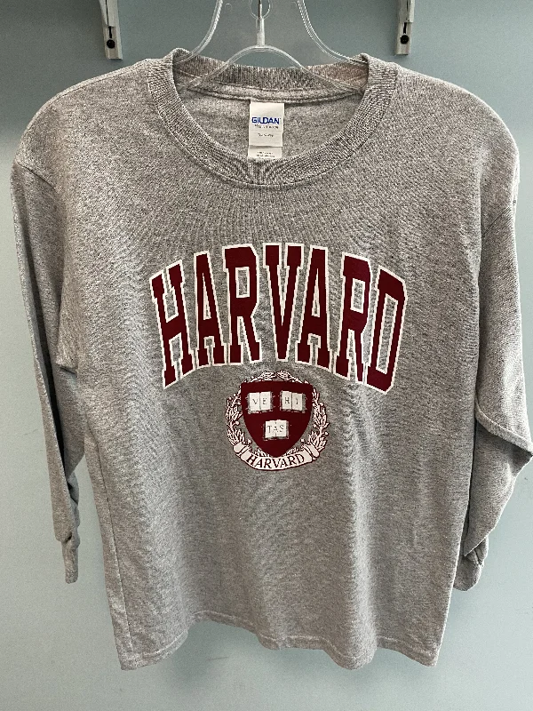 HARVARD Men's & Youth Long Sleeve Gildan Cotton Tee