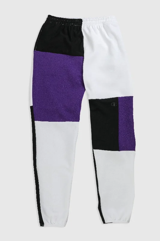 Unisex Rework Champion Patchwork Sweatpants - M