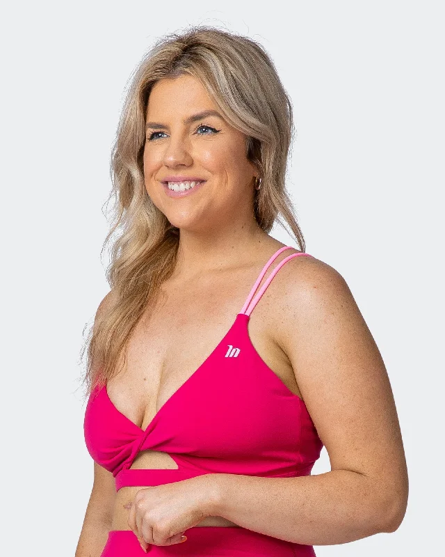 Whirlwind Bralette - Pink Punch