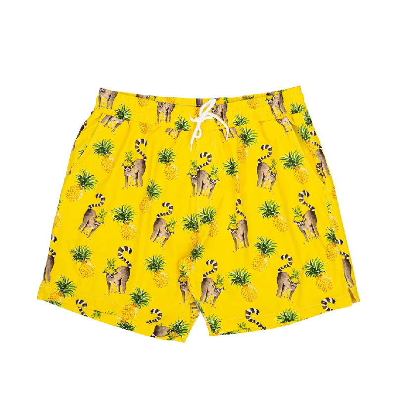 Pineapple Lemurs Men's Boardshorts