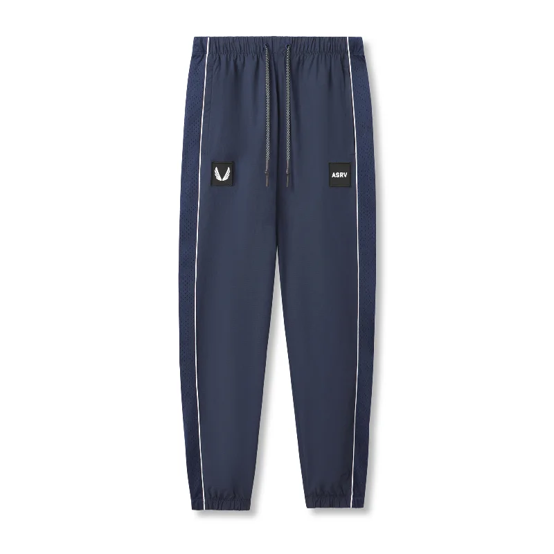 0796. Ripstop Oversized Track Pant - Navy "Patch"