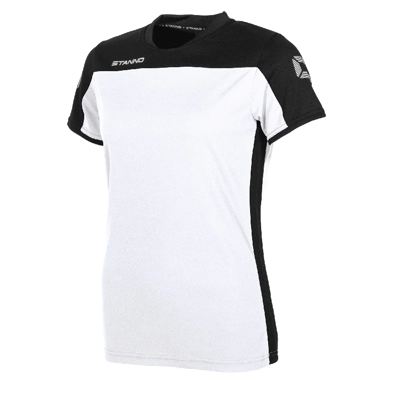 Stanno Womens Pride Training T-Shirt (White/Black)