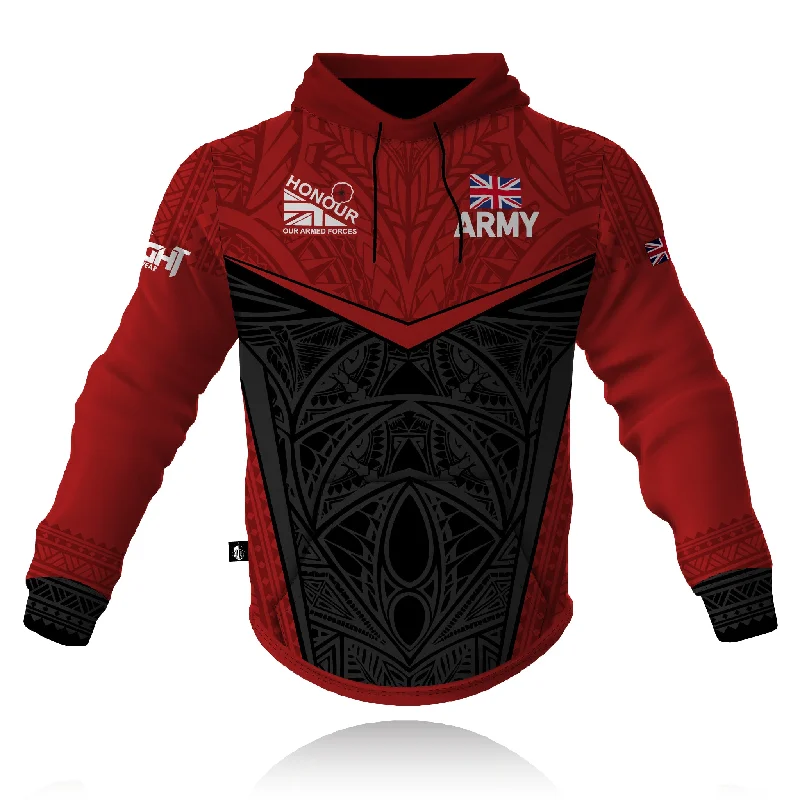 Honour Our Armed Forces - British Army Remembrance - Tech Hoodie