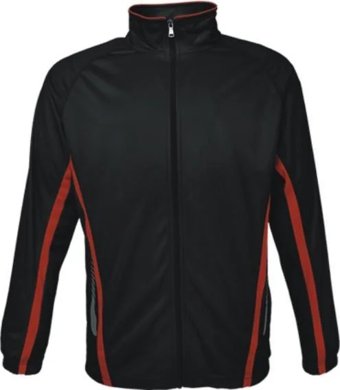 Kids Elite Sports Jacket - Black/Red