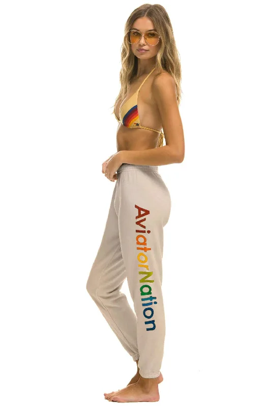 AVIATOR NATION LAS VEGAS SWEATPANTS - SAND