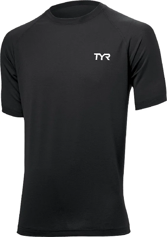 TYR Men's Black Alliance Tech Tee with Team Logos - Westfield YMCA