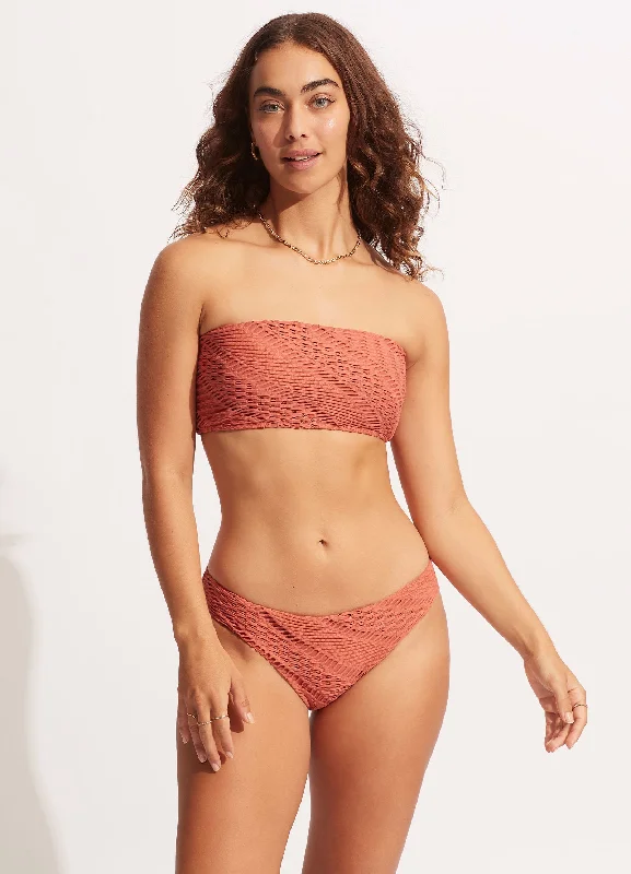 Marrakesh Tube Top - Cinnamon