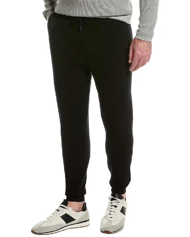 NAADAM Waffle Cashmere-Blend Jogger Pant