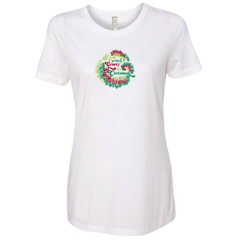 Christmas tie dye sleep tee, by Nap Time®