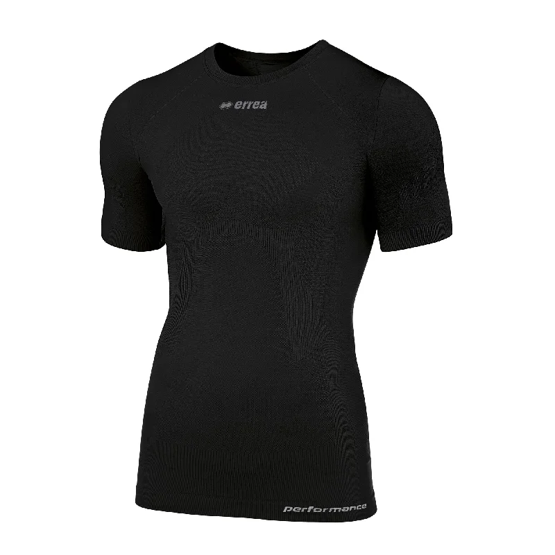 Errea David Short Sleeve Baselayer (Black)