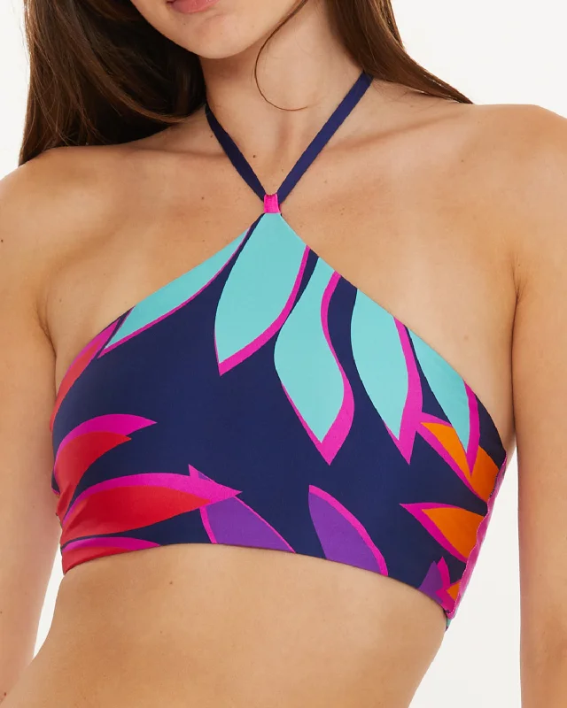 2024 Trina Turk Wailea High Neck Bikini Top - 3203245