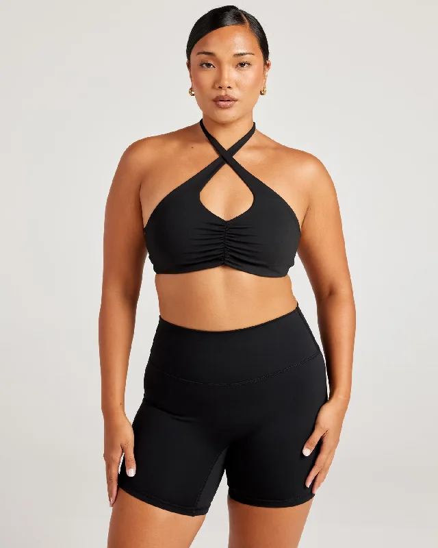 Aura Halo Bra - Black