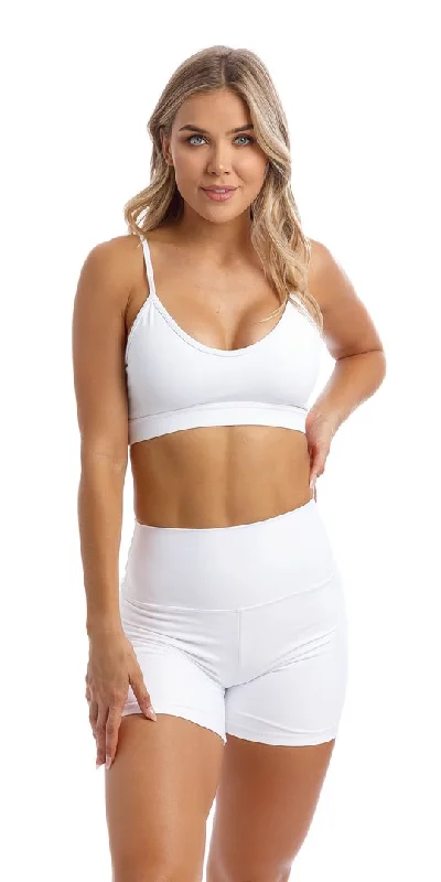 White Momentum Bra