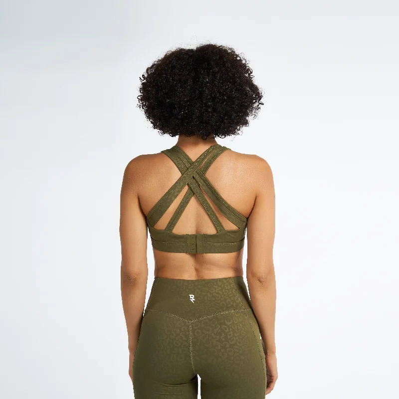 Sports Bra - Capulet Olive