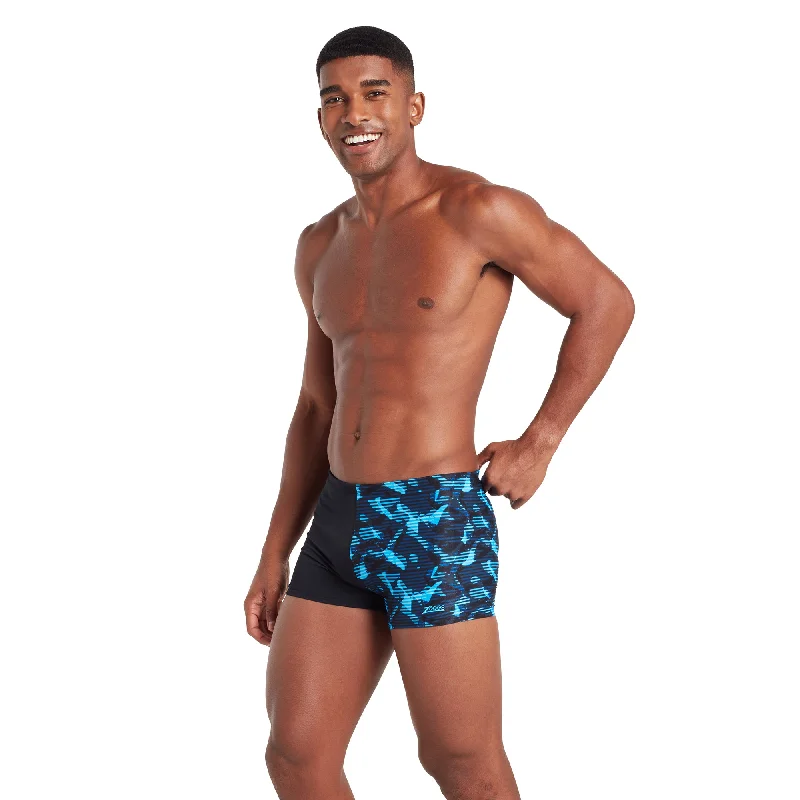 Glare Hip Racer Mens Swimming Shorts