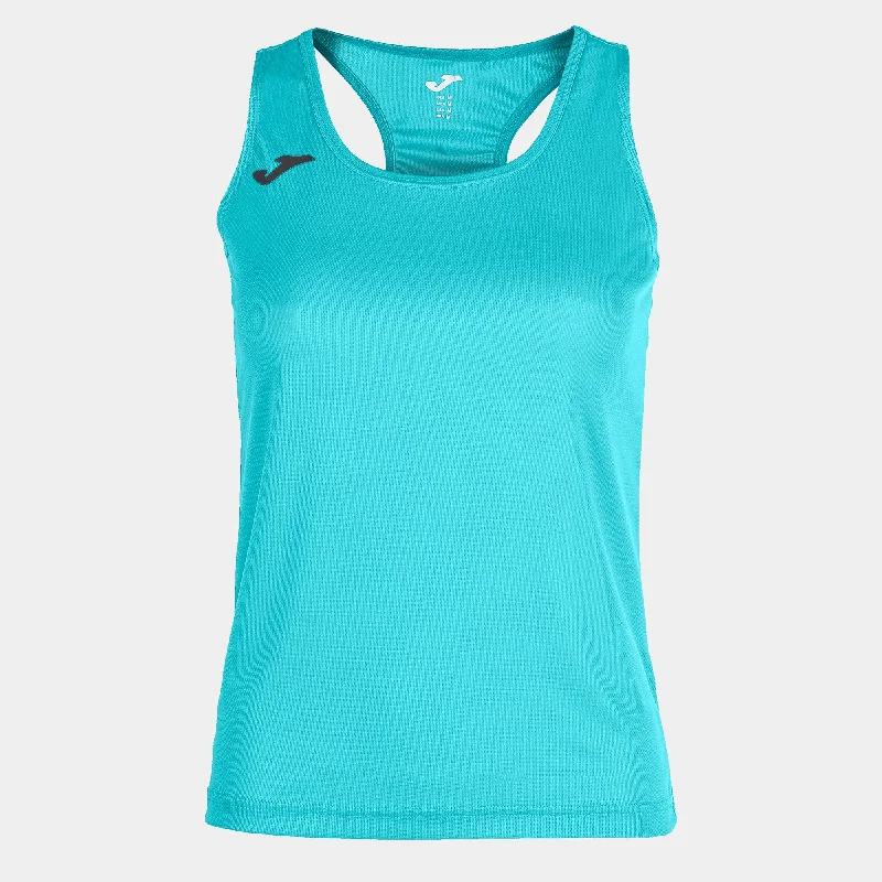 Joma Siena Sleeveless Tee (Turquoise Fluor)