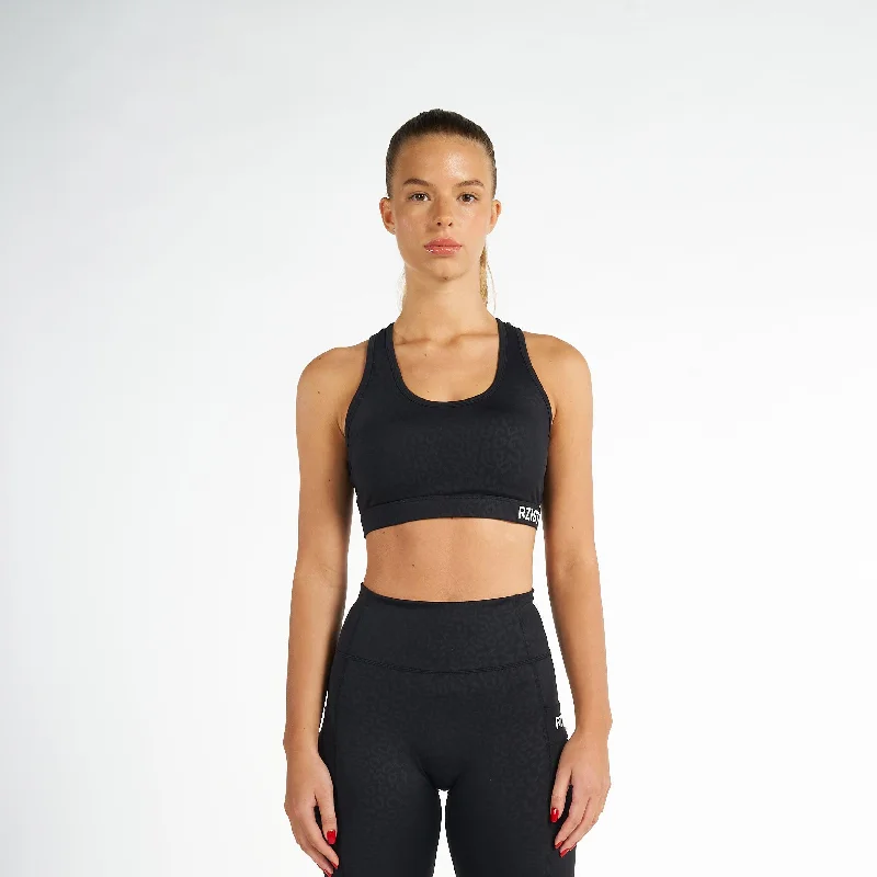 Sports Bra - Jet Black