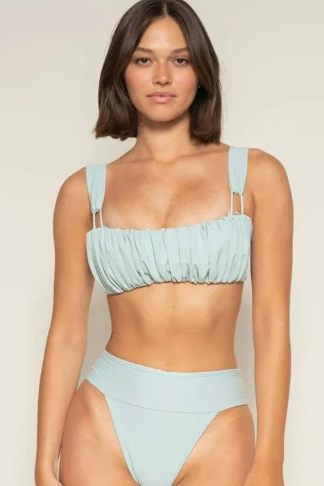 Victoria Bikini Top Powder Blue