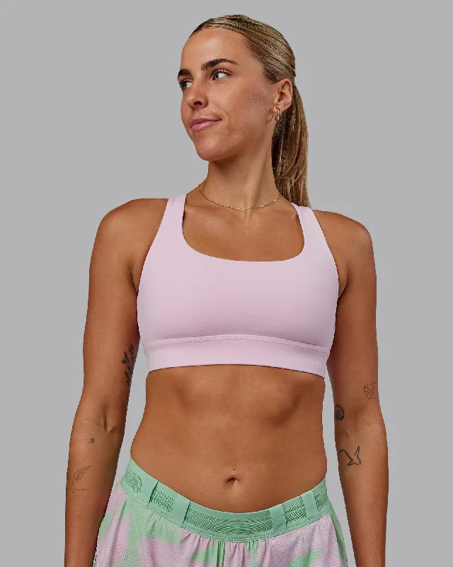 Race Day Sports Bra - Marshmallow