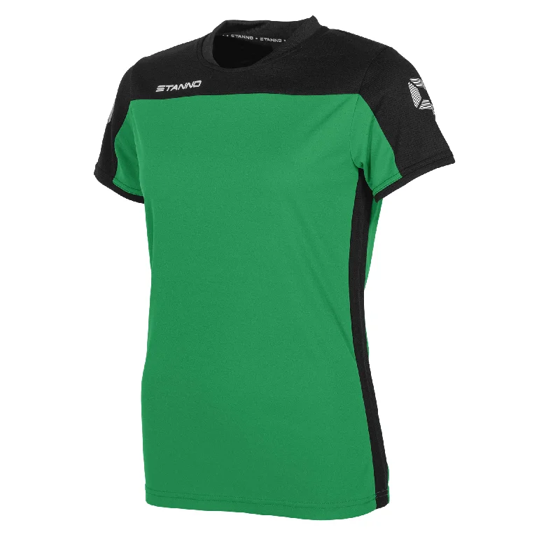 Stanno Womens Pride Training T-Shirt (Green/Black)