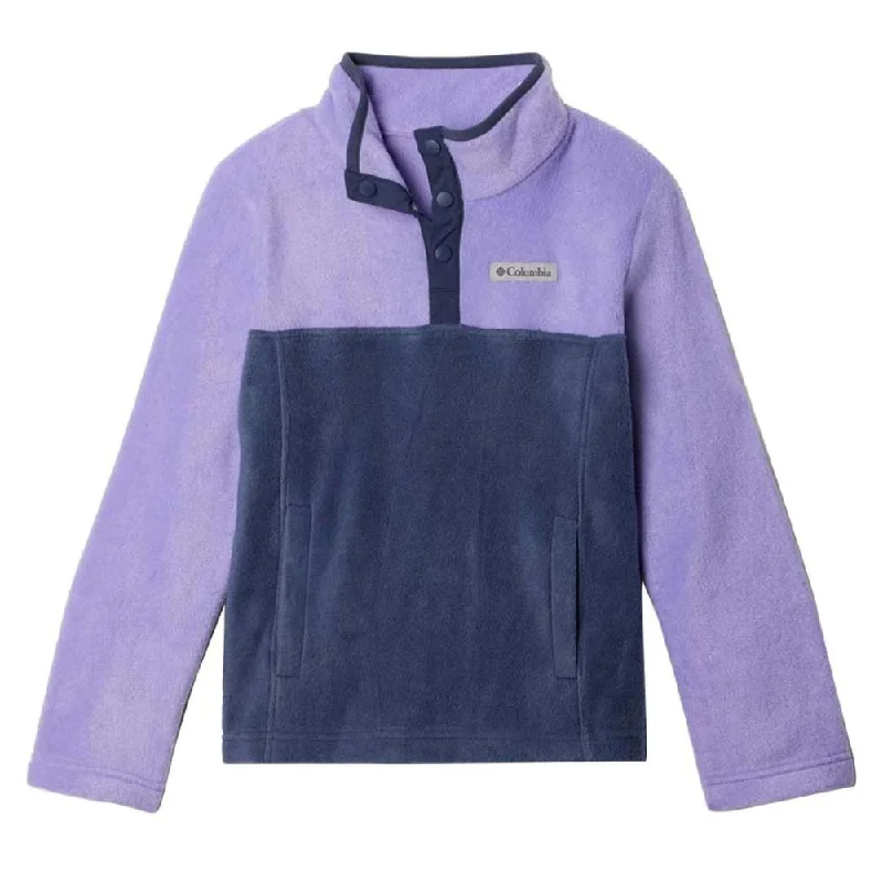 Columbia Steens Girls Fleece - Nocturnal Paisley Purple