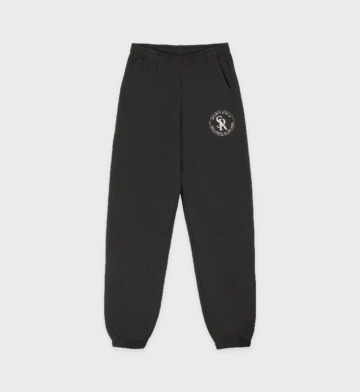 S&R Sweatpant - Faded Black