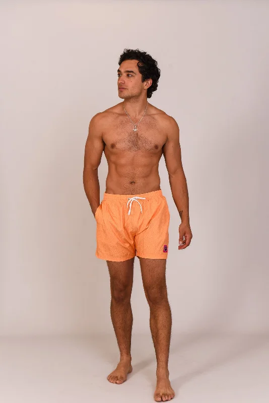 Tangerine Squeeze Men's Swim Shorts