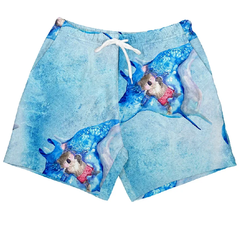 Manta Ray Koala Men's Boardshorts