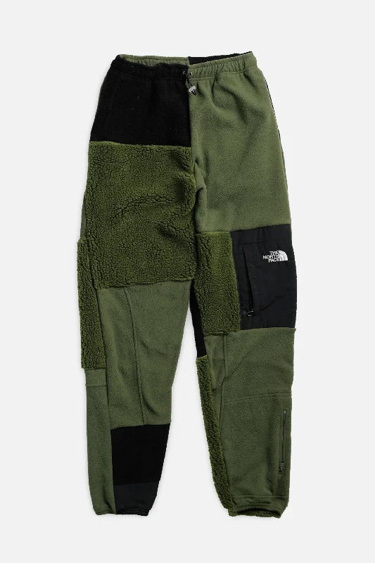 Unisex Rework North Face Fleece Pants - XS