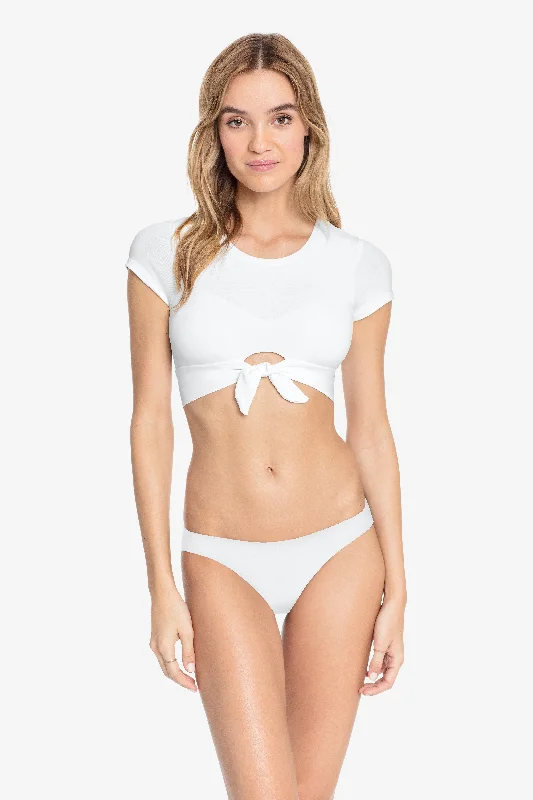 ROBIN PICCONE WHITE AVA RP BIKINI TEE