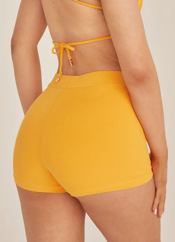 Salty Days Swim Short - Summer Mango