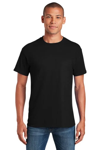 Cotton Black T-Shirt with Team Logo on Full Front - South Boston B&G