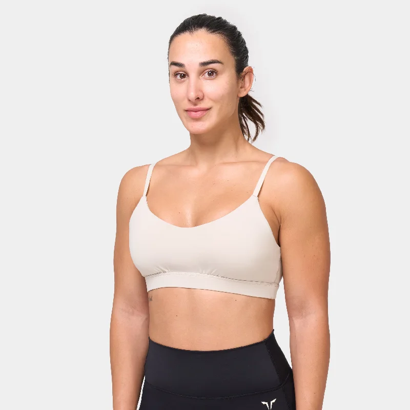 Essential Strappy Bra - Silver Lining