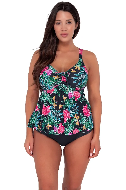 SALE Sunsets Escape Twilight Blooms Marin Tankini Top