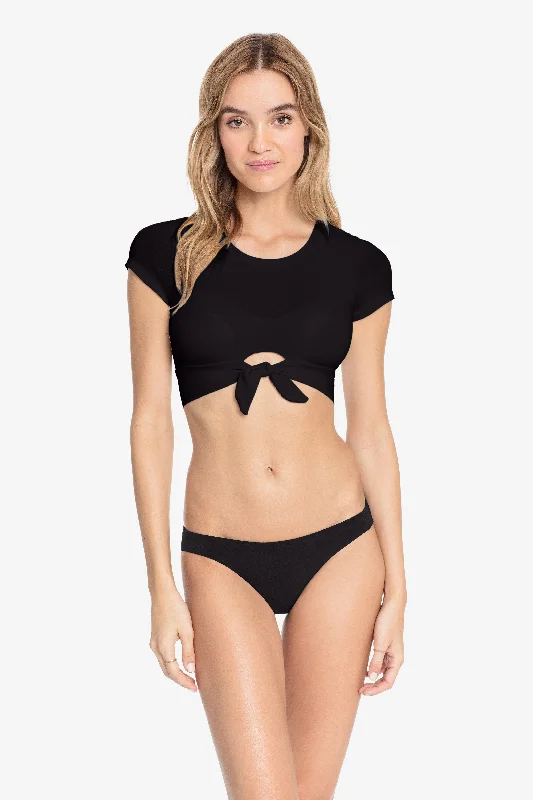 ROBIN PICCONE BLACK AVA RP BIKINI TEE