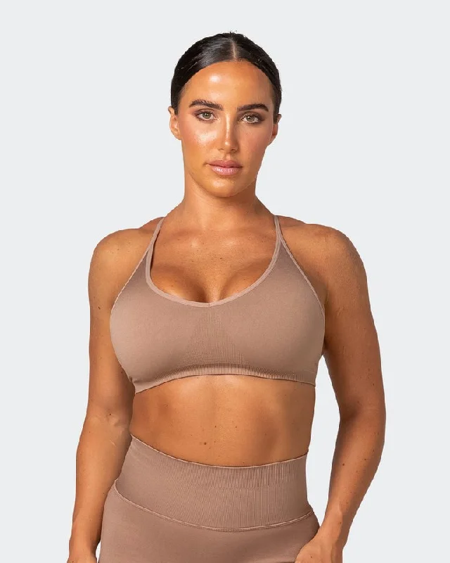 Definition Seamless Bra - Biscuit