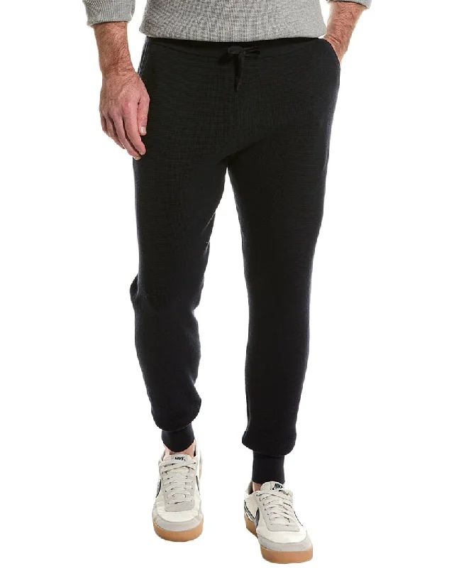 NAADAM Waffle Cashmere-Blend Jogger Pant