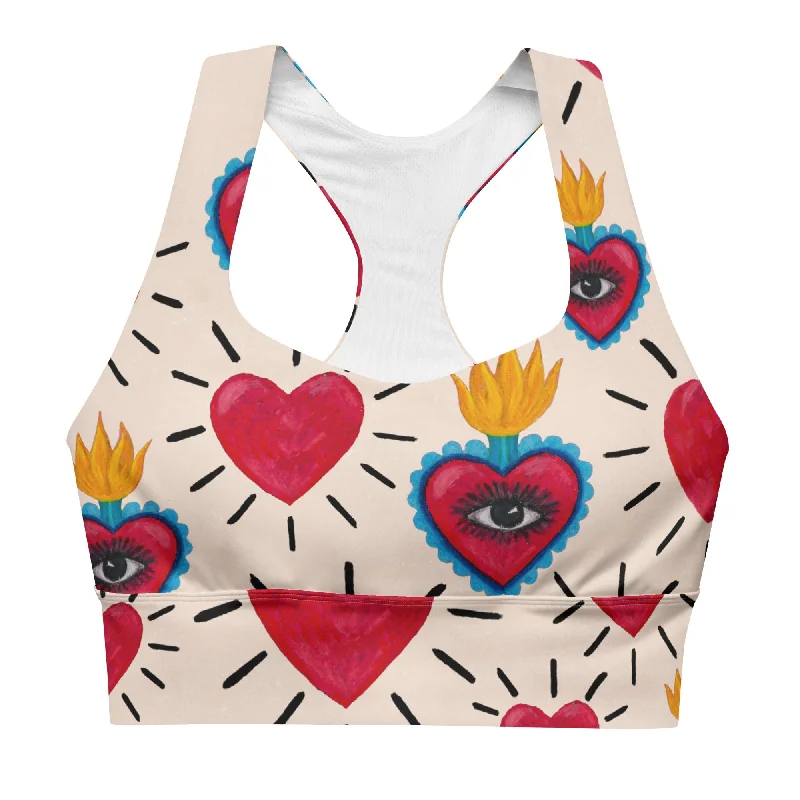 Hearts Supportive Swim Top