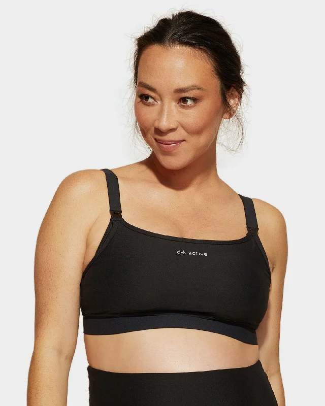 Lily Maternity Bra - Black