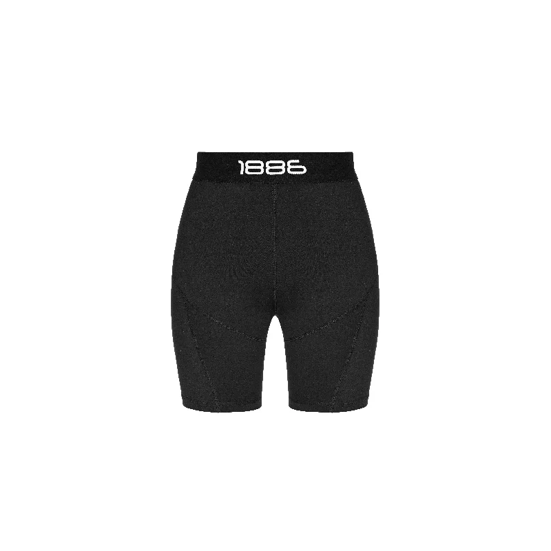 CLASSIC BIKER SHORTS - BLACK