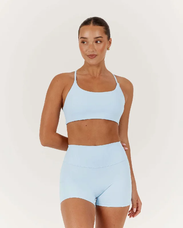 MOTION THIN STRAP BRA - ICE BLUE