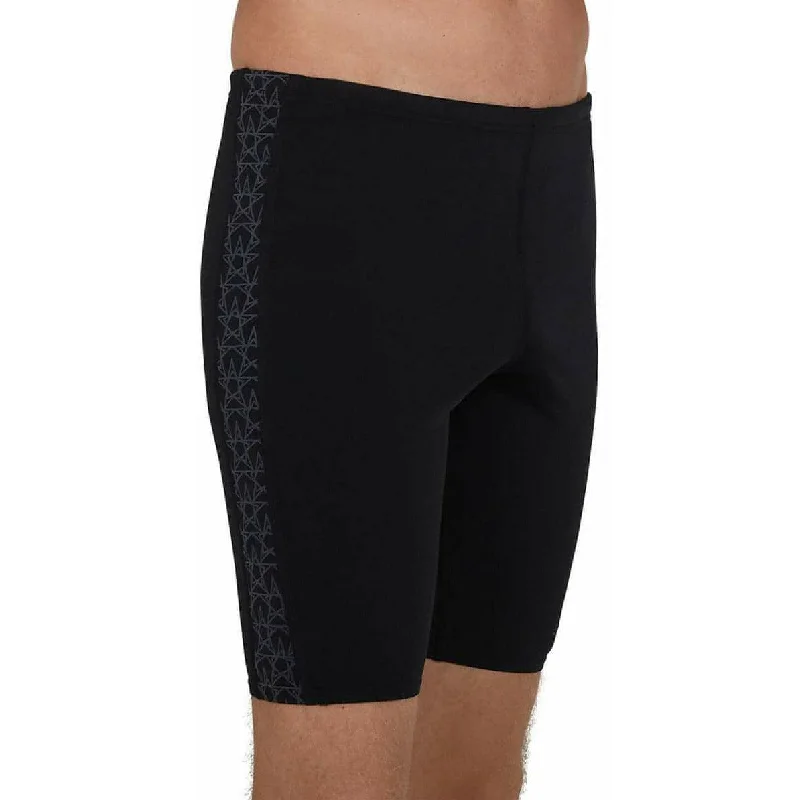 Speedo Boomstar Splice Mens Swim Jammer Shorts - Black